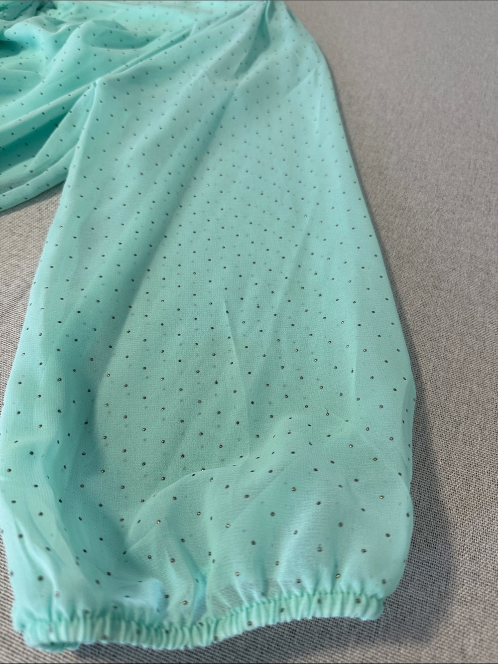 Dress barn Women’s Mint Green Tie-Neck Blouse SZ 1X - Picture 13 of 14